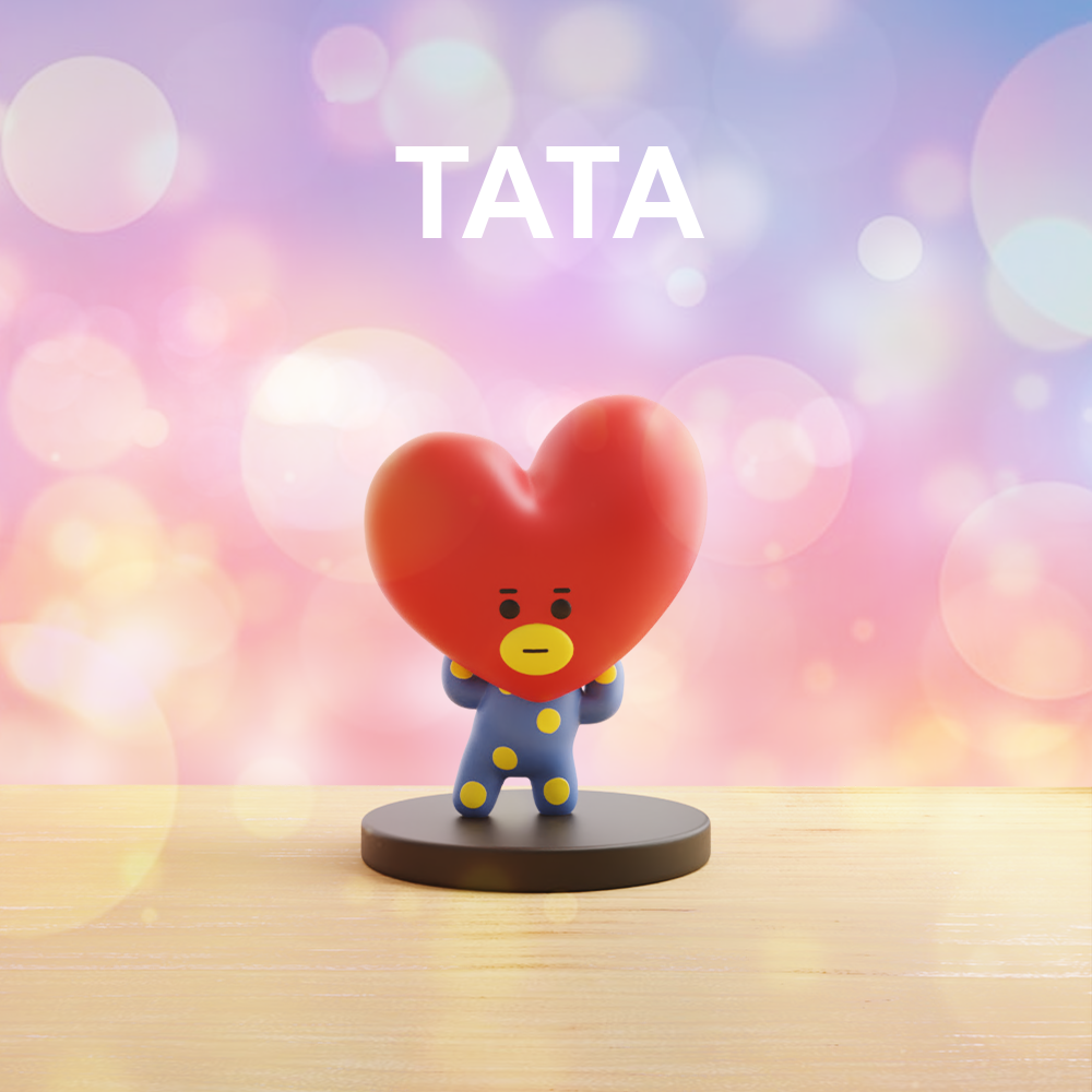 BT21 / BTS Figures sculpture 模型预览图 8